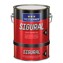 Trestjerner Sigural Epoxygulvmaling  - Stålgrå